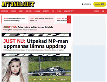 Tablet Screenshot of aftonbladet-cdn.se